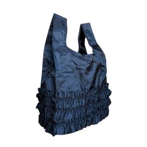 Molly Goddard x Baggu - Ruffle Baby Baggu Black